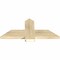 Ekena Millwork Eugene Rough Sawn Timber Gable Bracket, Douglas Fir, 36"W x 16"H x 2"D x 6"F, 11/12 Pitch GBW036X16X0206EUG00RDF - alternate 3